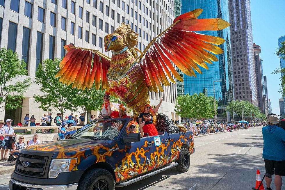 Art Car Parade phoenix rising