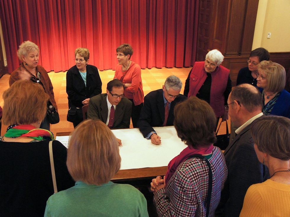 Art Guys Signing Ceremony, Julia Ideson Library, January 2013