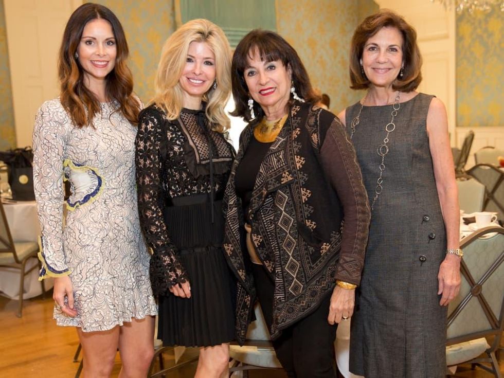 Art of Conversation, chairs Karli Gillum, Nancy Marcus Golden, honoree Mady Kades and chair Jereann Chaney