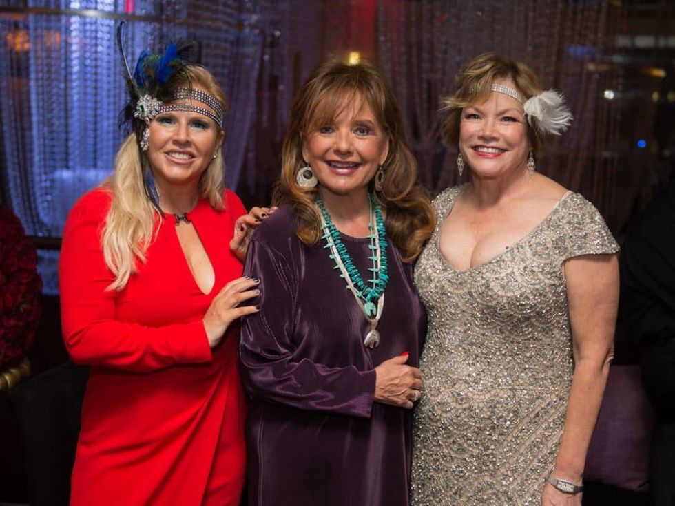 Arthritis Foundation Bone Bash Co-Chair Rita Beckett with & Dawn Wells-Mary Ann from Gilligan's Island & Co-char Robin Vann