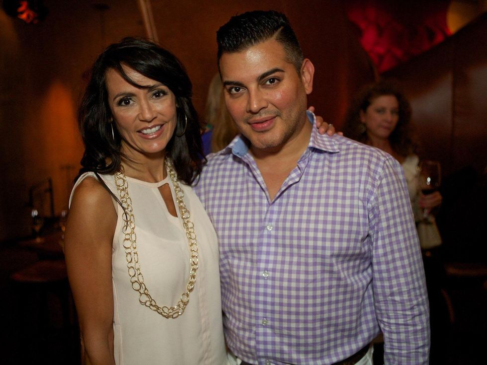 Arthritis Foundation kick-off event August 2013 Diane Kaplan and Edward Sanchez