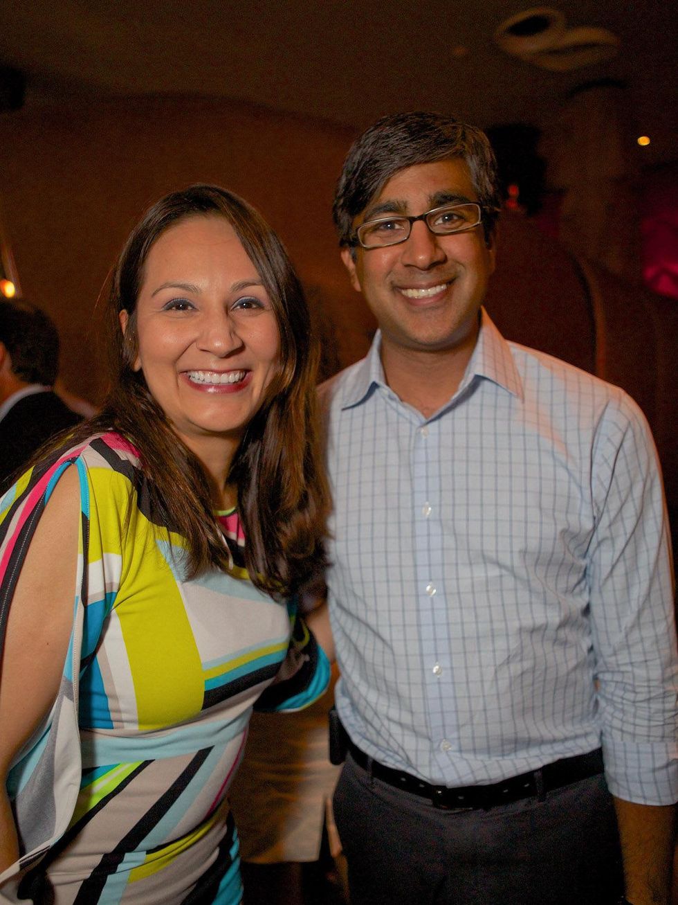 Arthritis Foundation kick-off event August 2013 Drs.Martha Aquilar and Ankar Kamdur