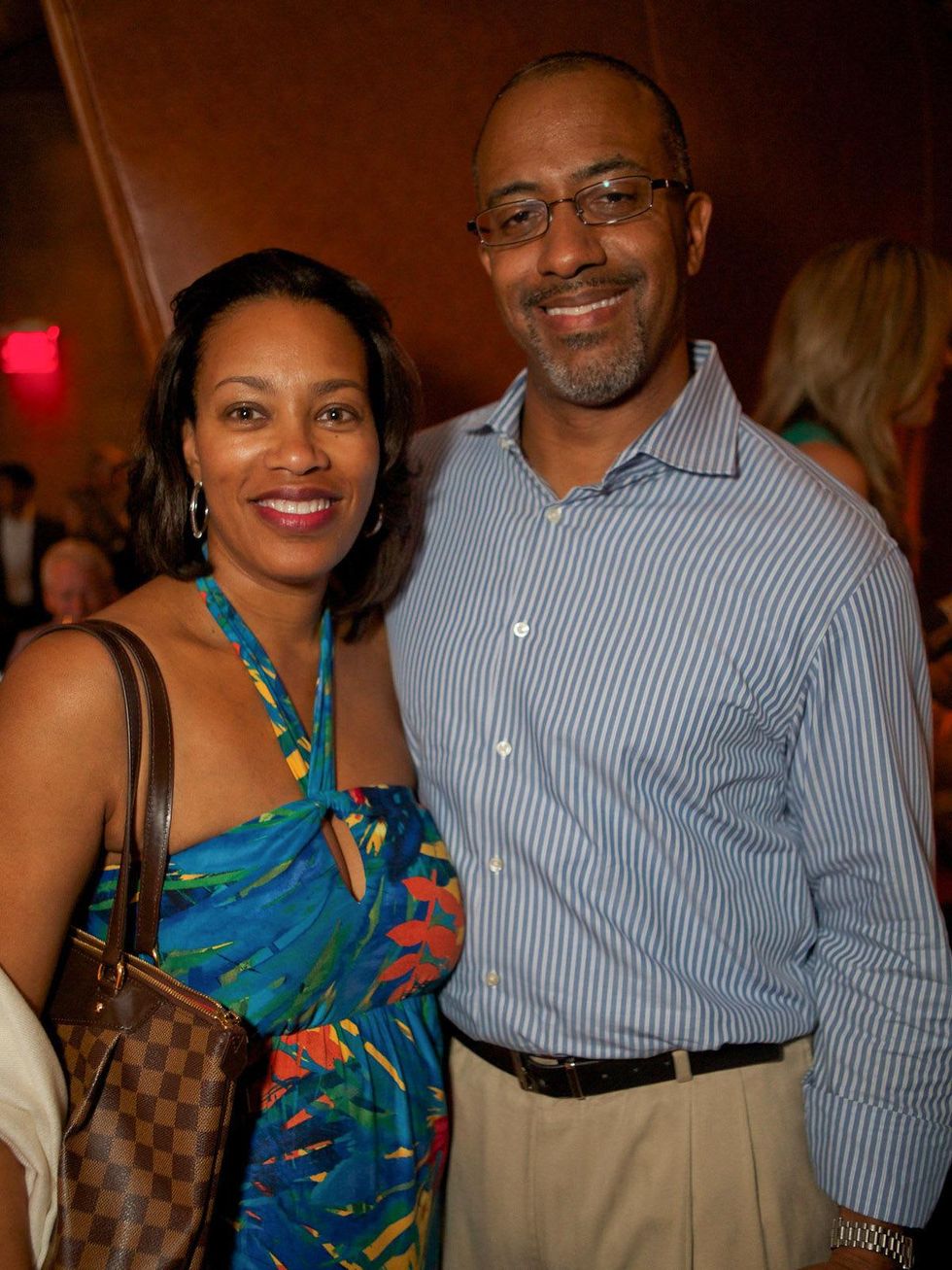 Arthritis Foundation kick-off event August 2013 Reme Harrington and Mel Harrington