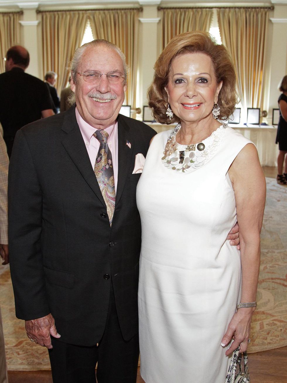 Arthur and Philamena Baird at the Galveston Bay Foundation luncheon
