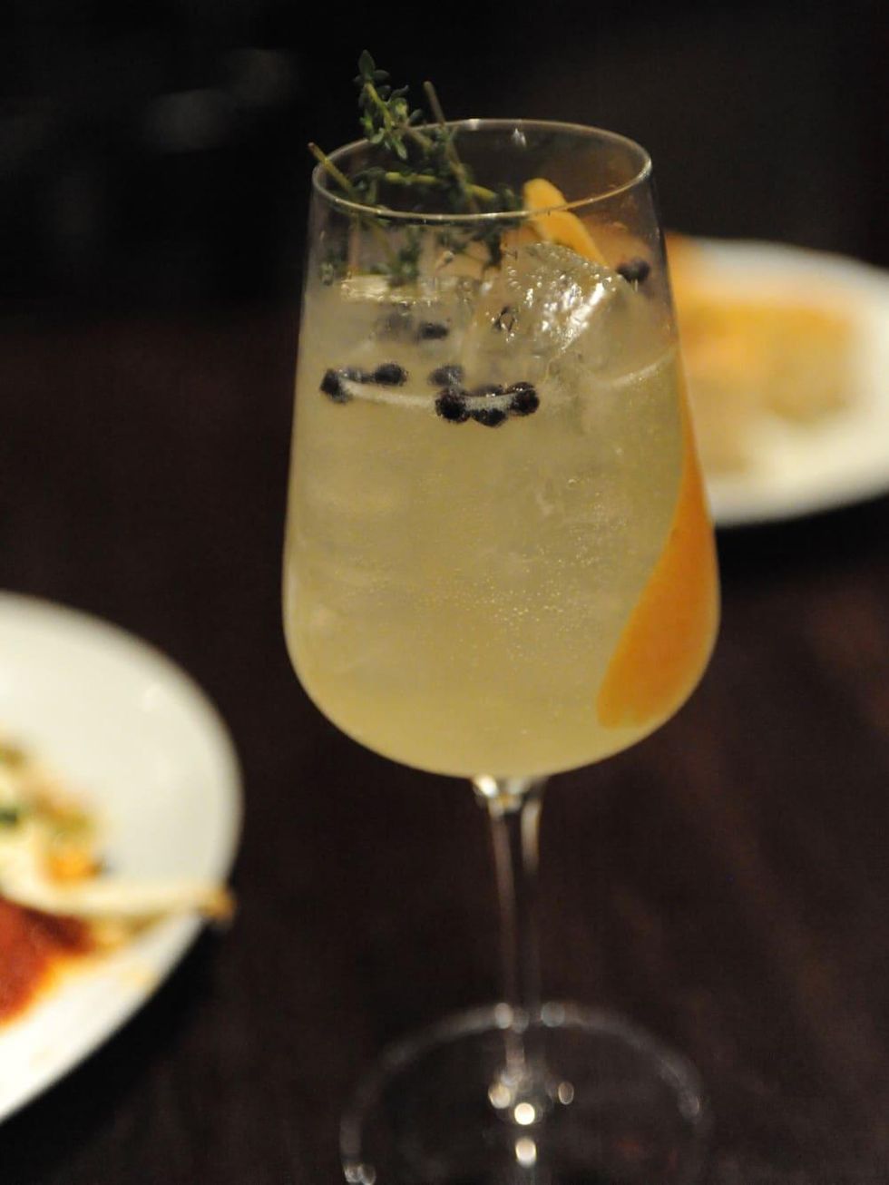 Arthur Ave gin and tonic