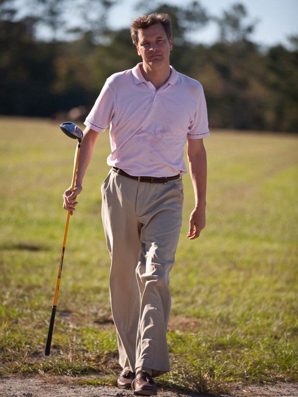 Arthur Newman Colin Firth as golfer