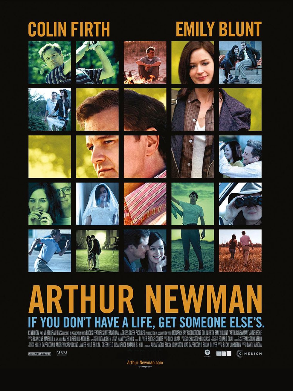 Arthur Newman movie poster April 2013