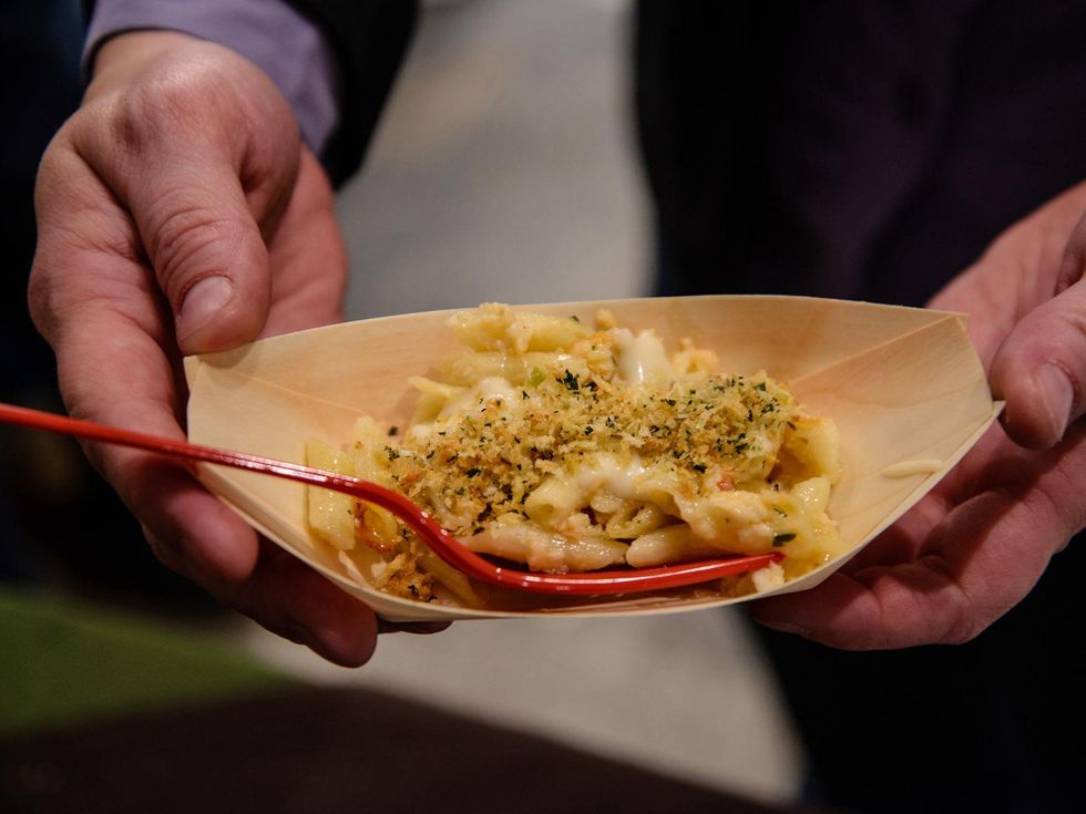 Artisan's take on Mac n' Cheese at the Camp for All Culinary Challenge November 2013