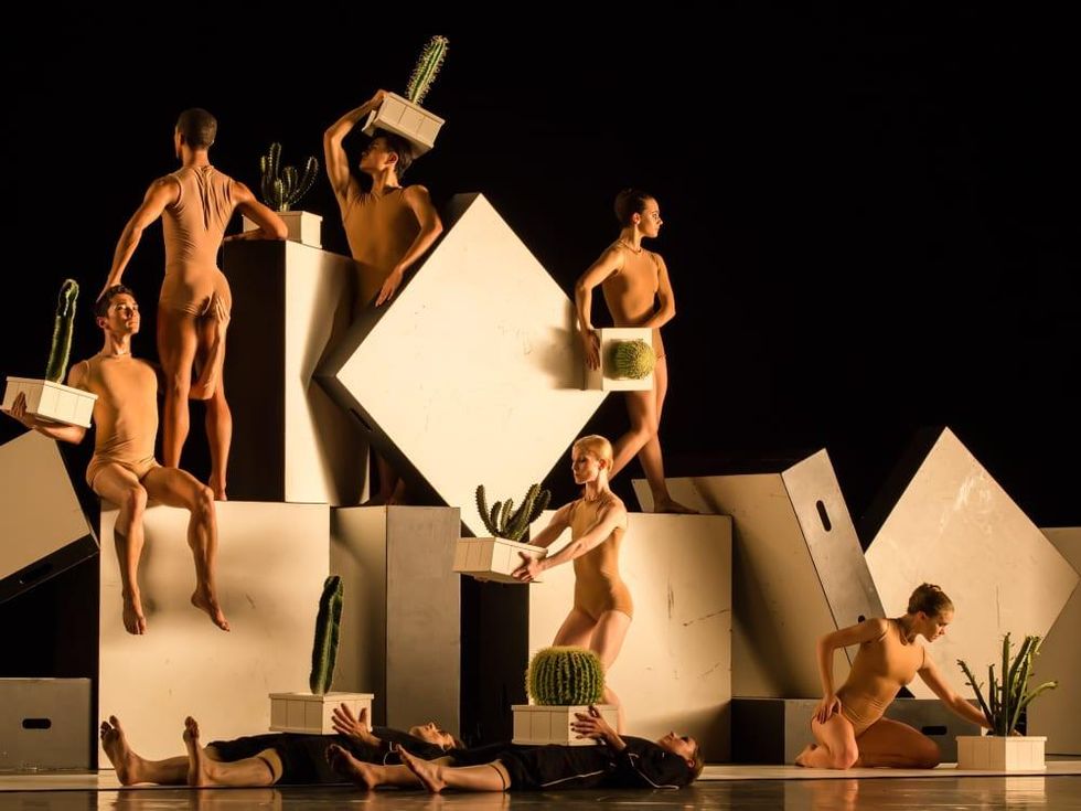 artists of Houston Ballet in Cacti