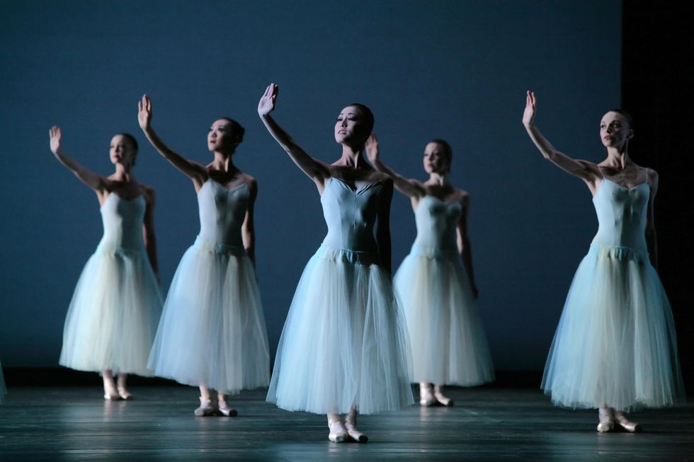 Artists of Houston Ballet in George Balanchine's Serenade