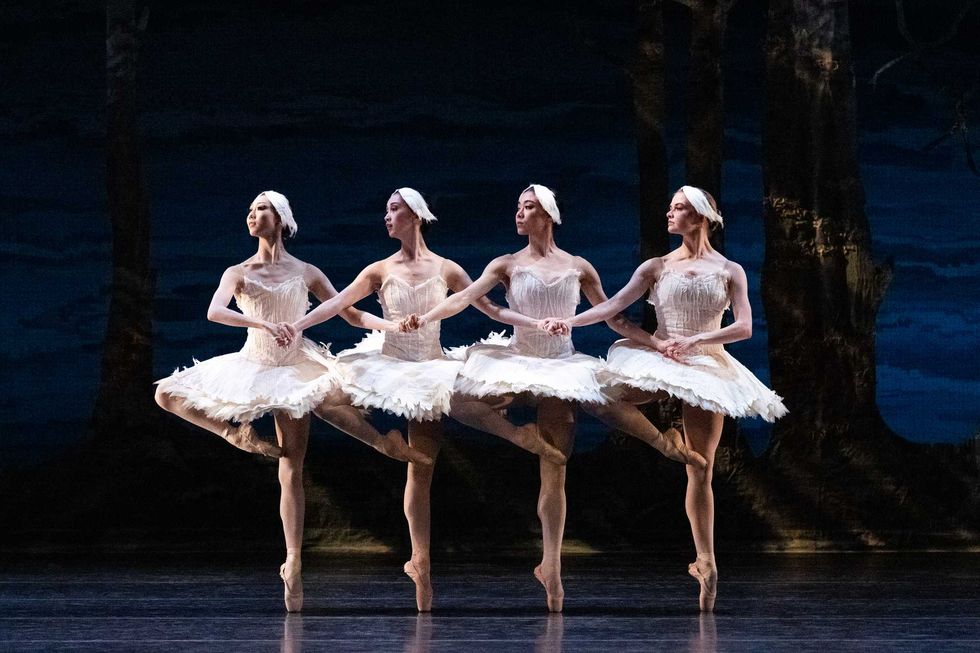 Artists of Houston Ballet in Stanton Welch\u2019s Swan Lake