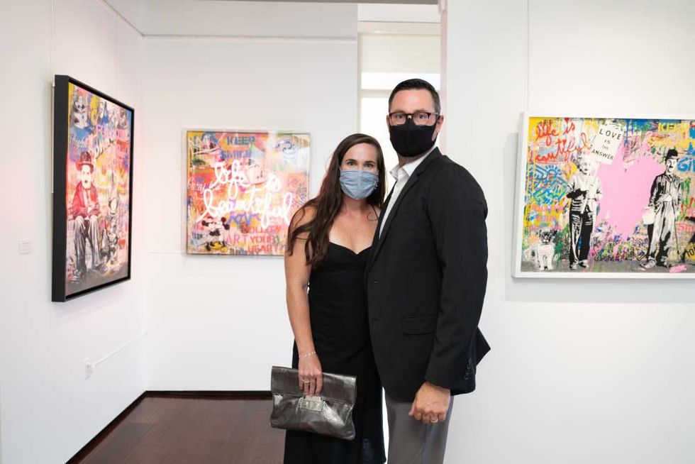 Arts, Hearts, Cars Art of the World Gallery Mr Brainwash Molly Mat LaFauci
