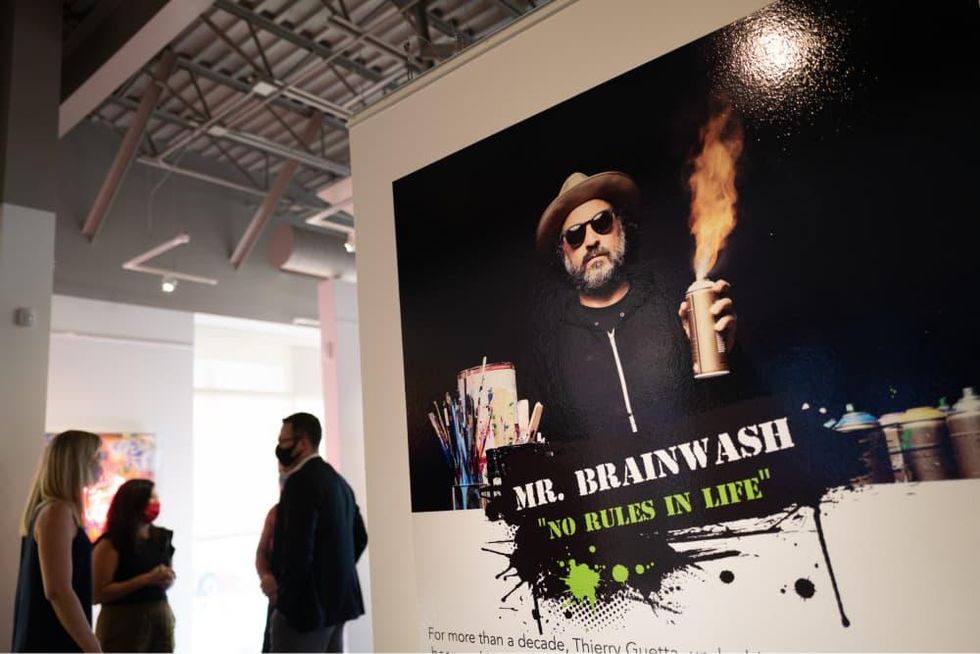 Arts, Hearts, Cars Art of the World Gallery Mr Brainwash