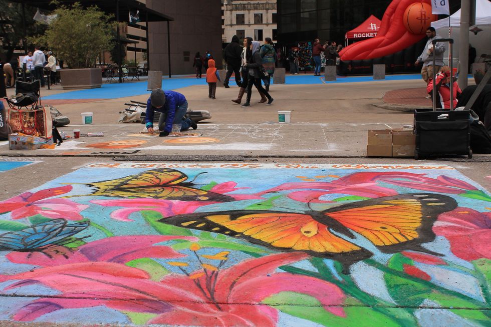 artwork at Via Colori November 2013