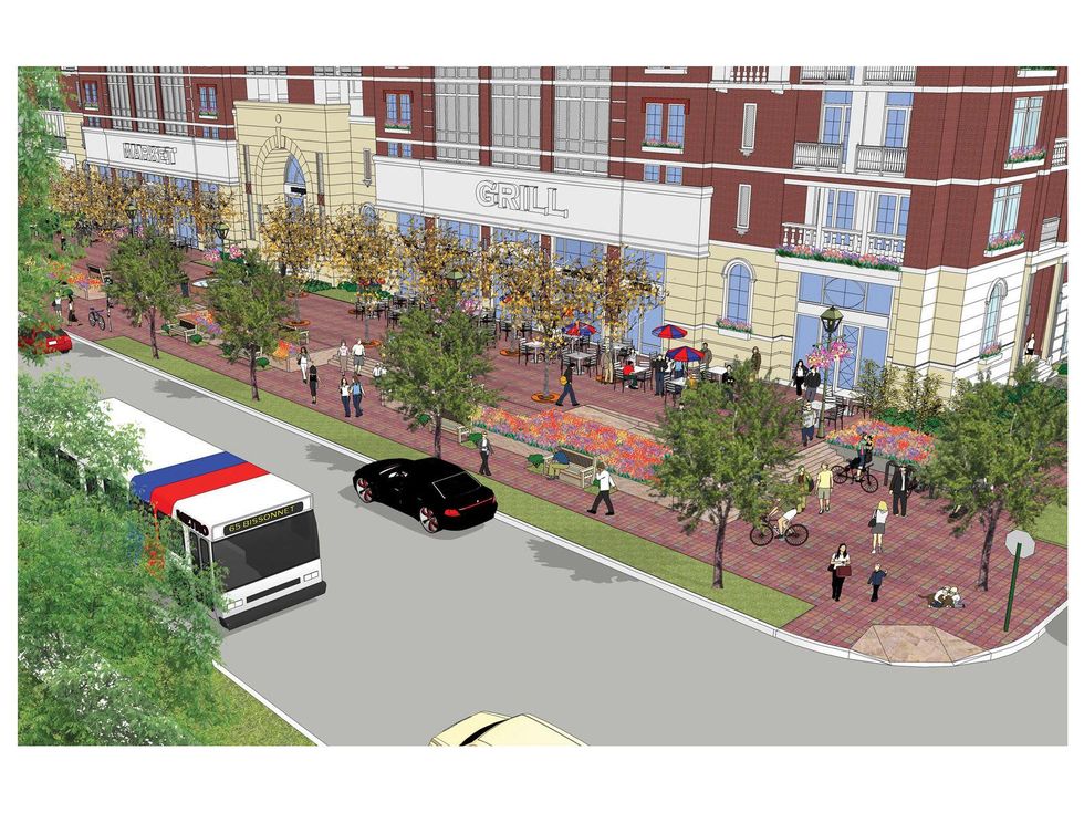 Ashby Highrise 1717 Bissonnet Urban Plaza street level