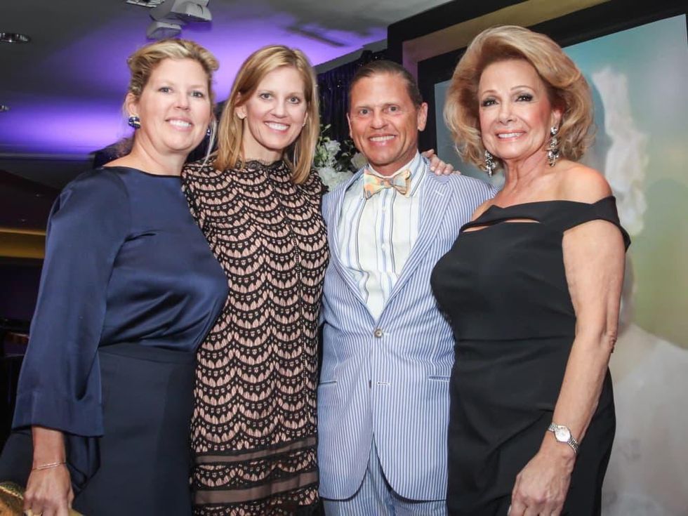 Ashley Langley, Paige Johnson, John Kerr Smither, Philamena Baird at Houston Arts Alliance performance by Audra McDonald