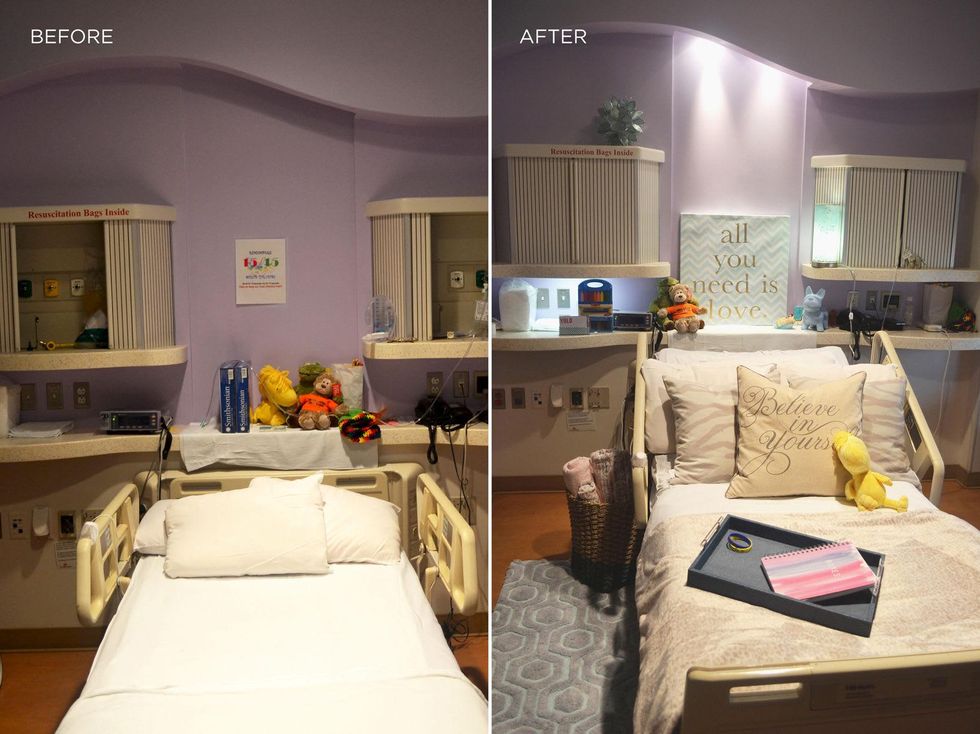 Ashlina Kaposta and Dec My Room August 2014 before and after