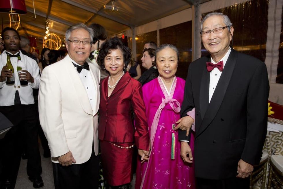 Asia Society Tiger Ball, March 2016, Gordon Quan, Sylvia Quan, Gigi Seo, Timothy Seo