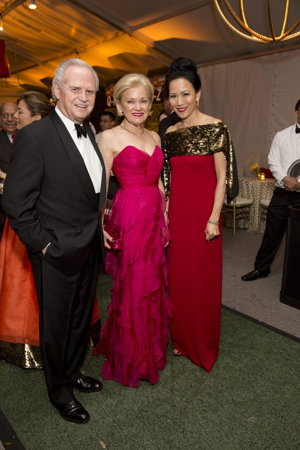Asia Society Tiger Ball, March 2016, Jim Furr, Jo Furr, Y. Ping Sun