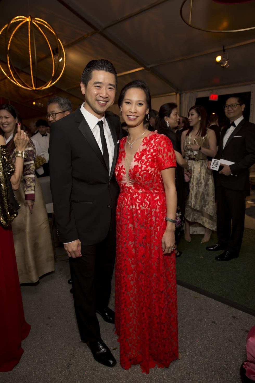 Asia Society Tiger Ball, March 2016, Kenneth Tsai, Janae Tsai