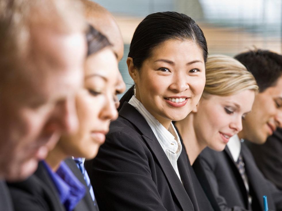 Asian business woman