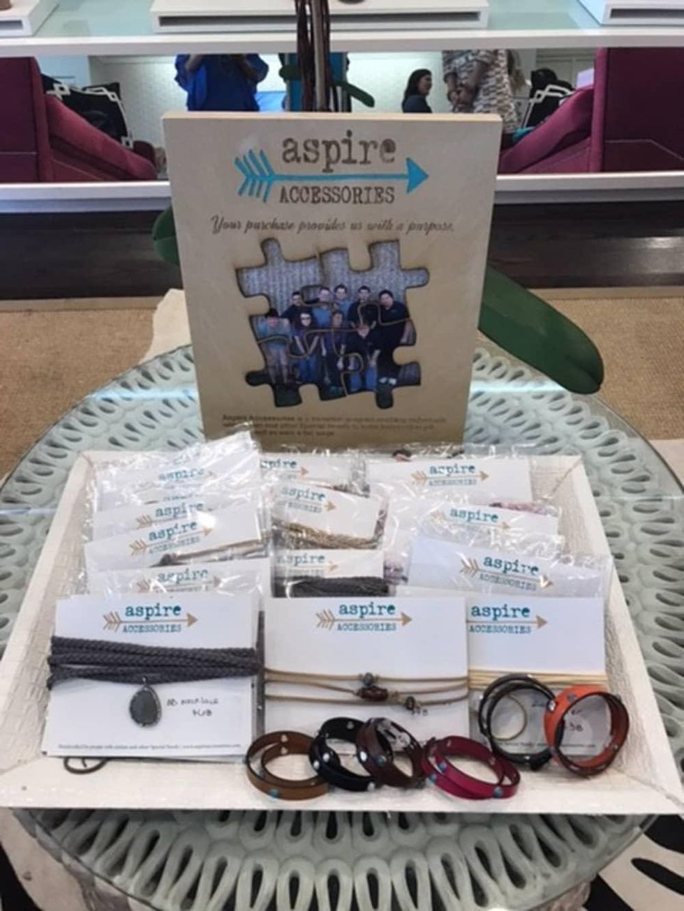 Young adults with autism create a fashionable way to help the cause