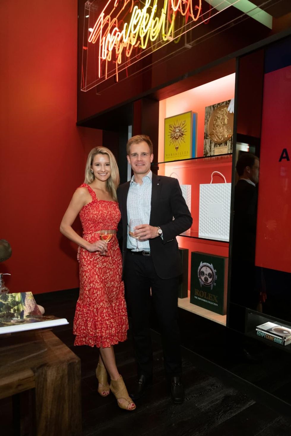 Assouline opening Allison Bereswaill Nick Boulle