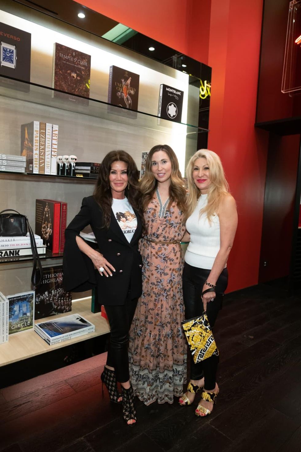 Assouline opening Paula Fyhr, Julia Rogers, Rosemarie Roth