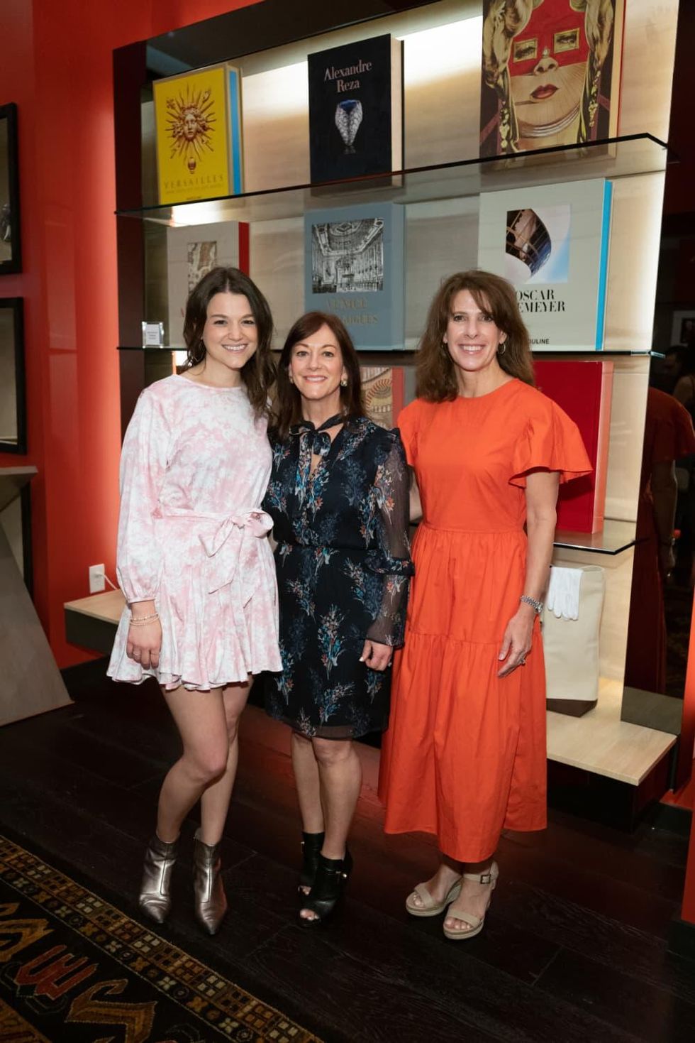 Assouline opening Regan Sobiesk, Kelley Sobiesk, Shelley Sibley