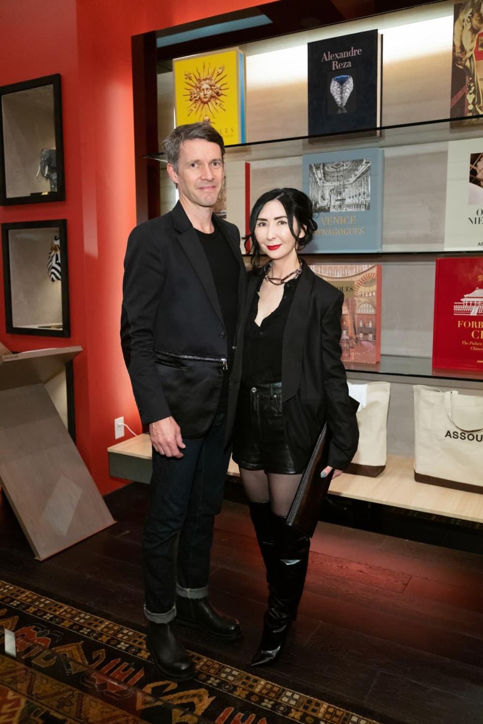 Assouline opening Sverre and Carrie Brandsberg-Dahl