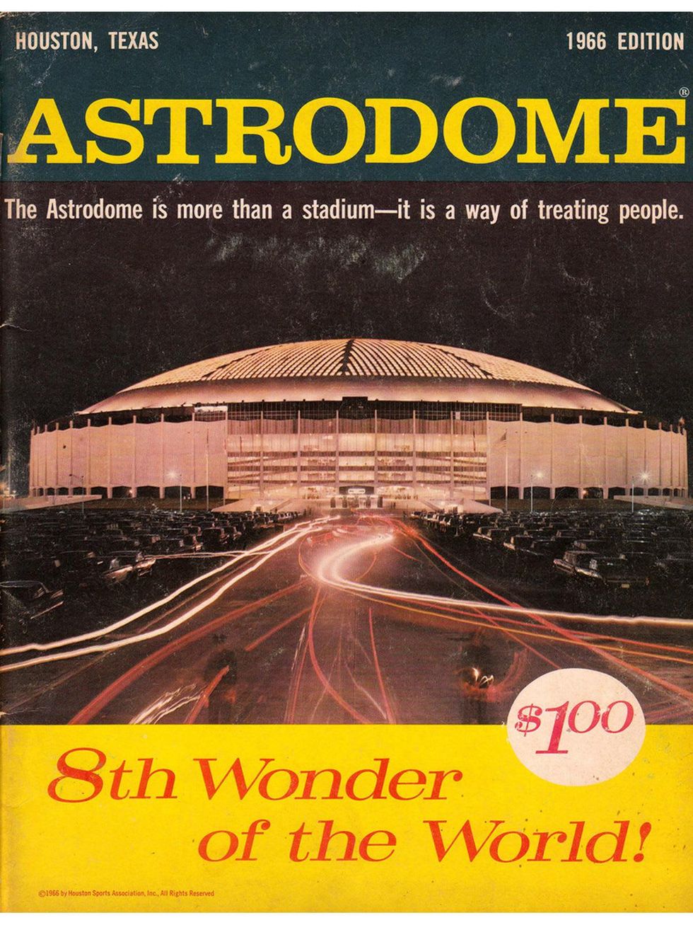 Astrodome eight wonder of the world program