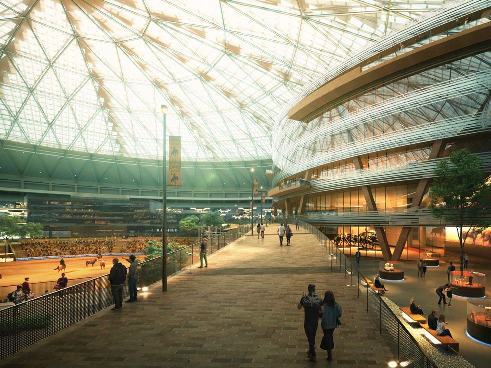 Astrodome renovation rendering