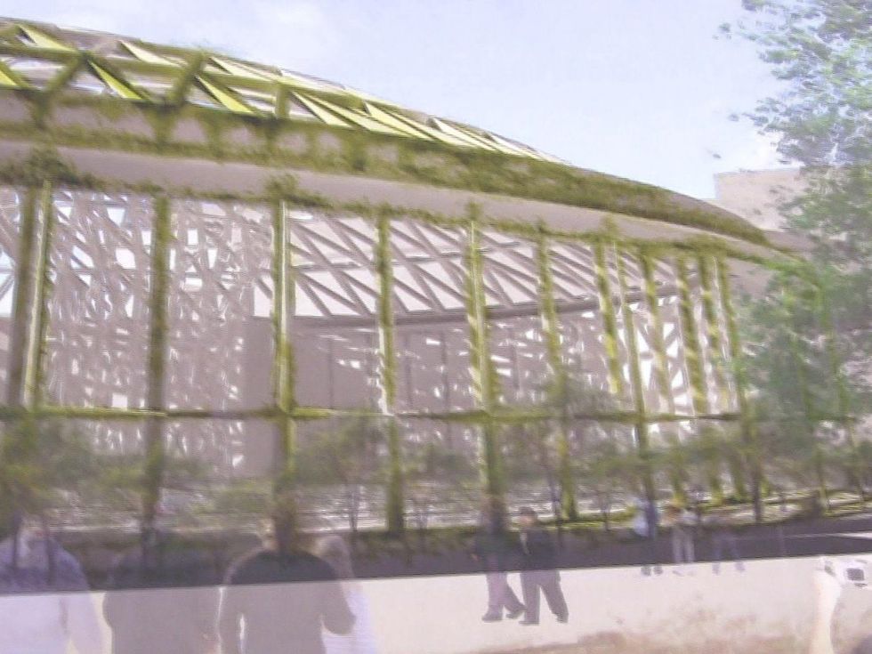 Astrodome Ryan Slattery's rendering as park