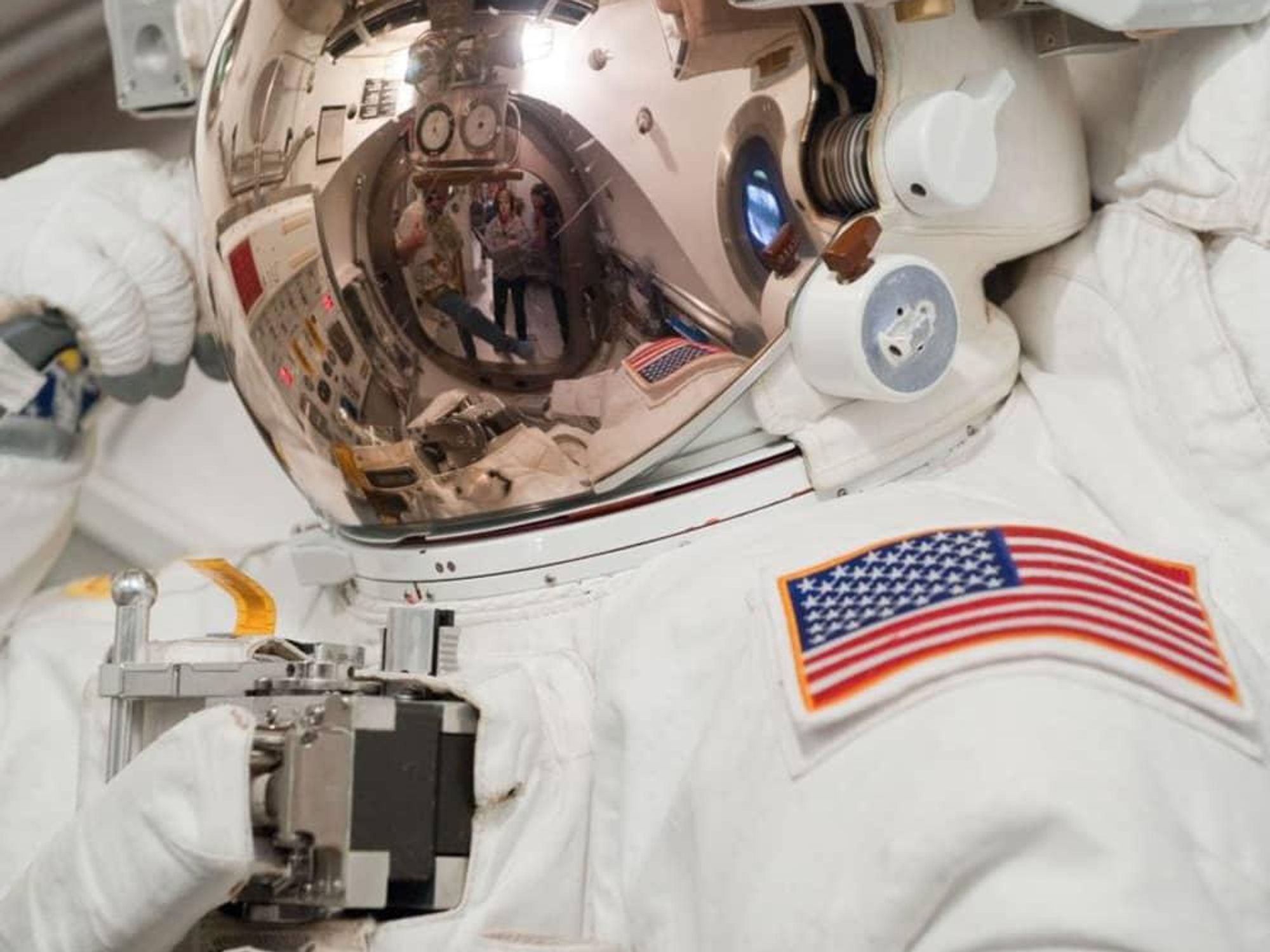 Astronaut suit helmet