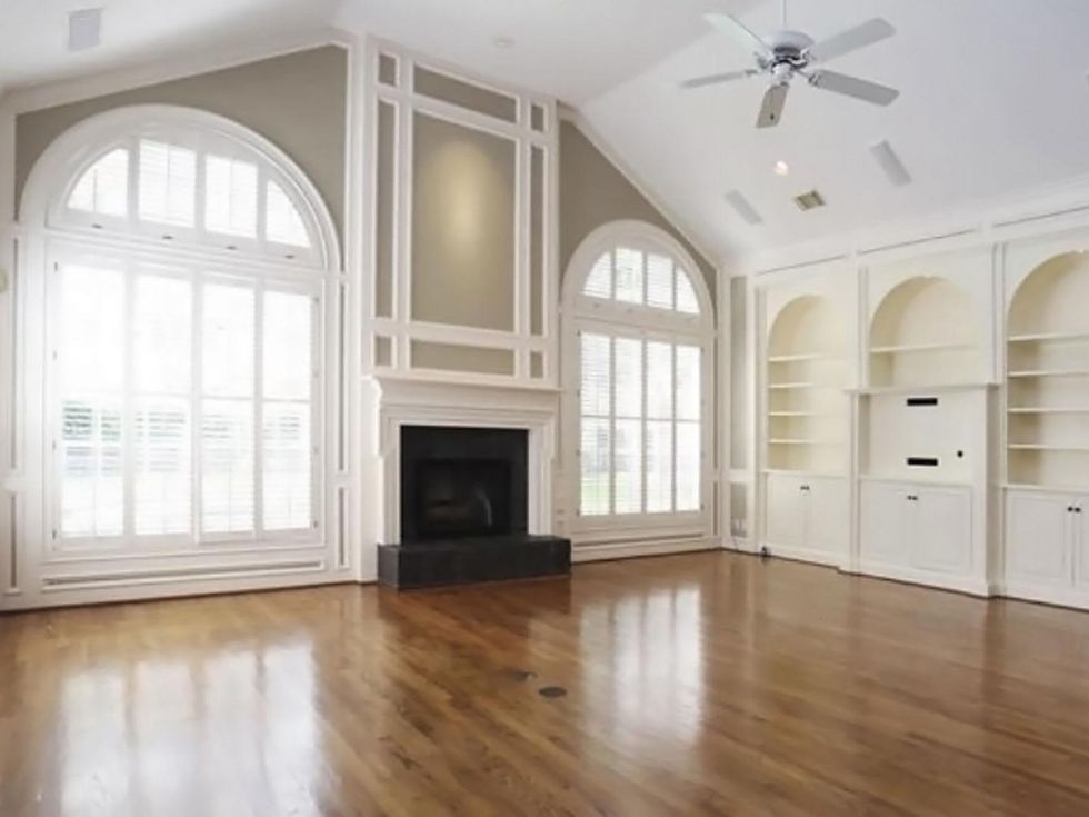 Astros $100 million man Carlos Lee sells Sugar Land mansion November 2014 fireplace in living room