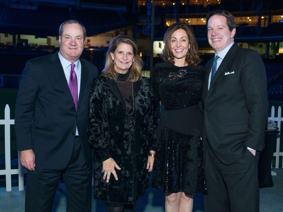 Astros Diamond Gala, Jan. 2016, Jeff Hines, Wendy Hines