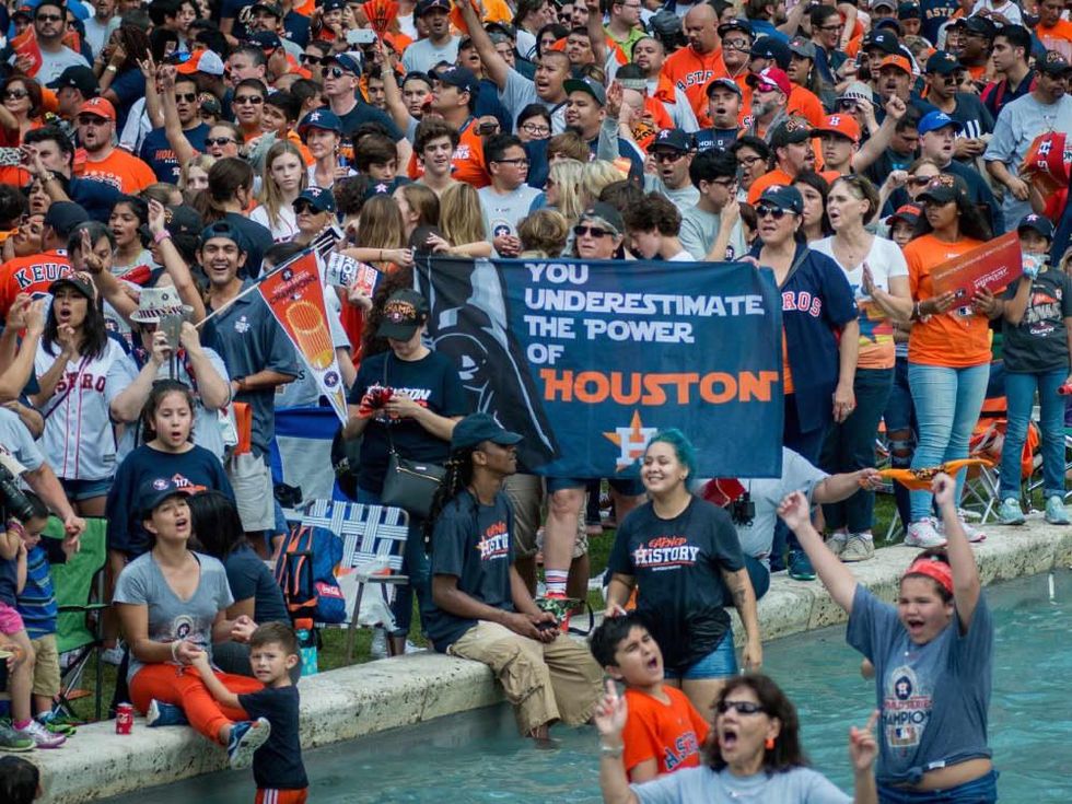 Houston Astros Celebrate With Epic Parade Through Downtown Houston