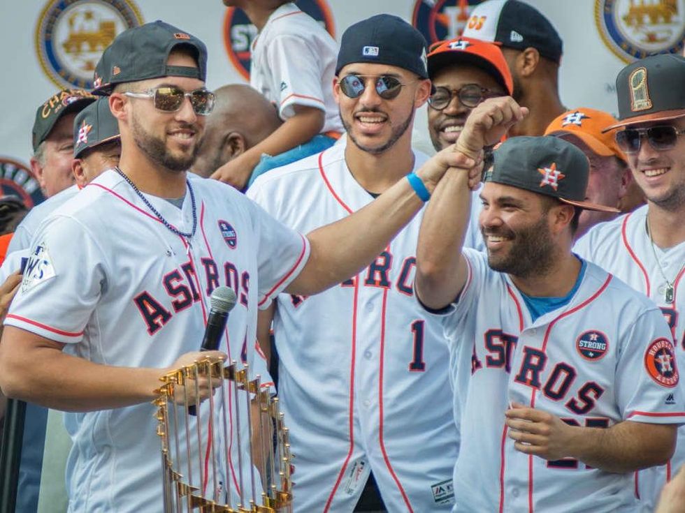 1 million reasons to love the Astros: Orange crush stirs up wild, wonderful  celebration at epic World Series parade - CultureMap Houston