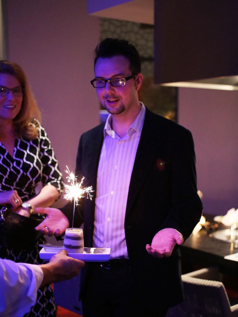 at Mike Long's birthday party February 2014