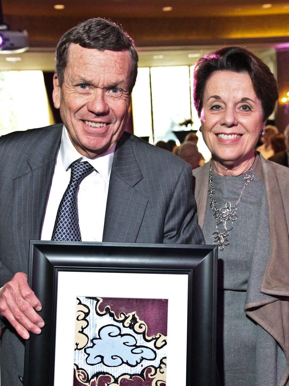 at the Children at Risk luncheon October 2013 Richard and Ginni Mithoff