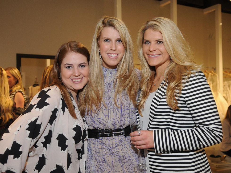 Atrium opening, April 2013, Kathryn Brill, Sarah Gruber, Kelly Yanta