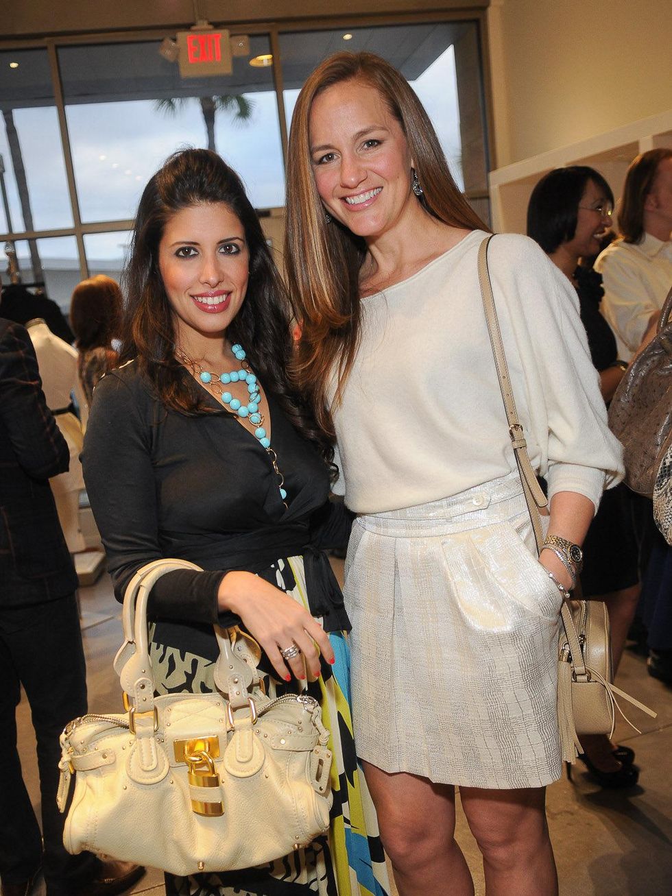 Atrium opening, April 2013, Maria Vilchez, Karra Marino