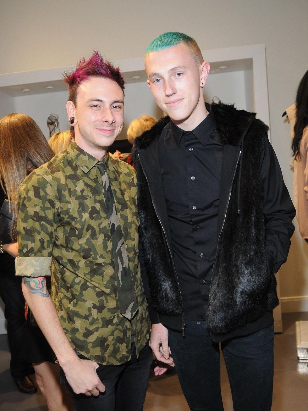 Atrium opening, April 2013, Spencer Morris, Dustin Elliott