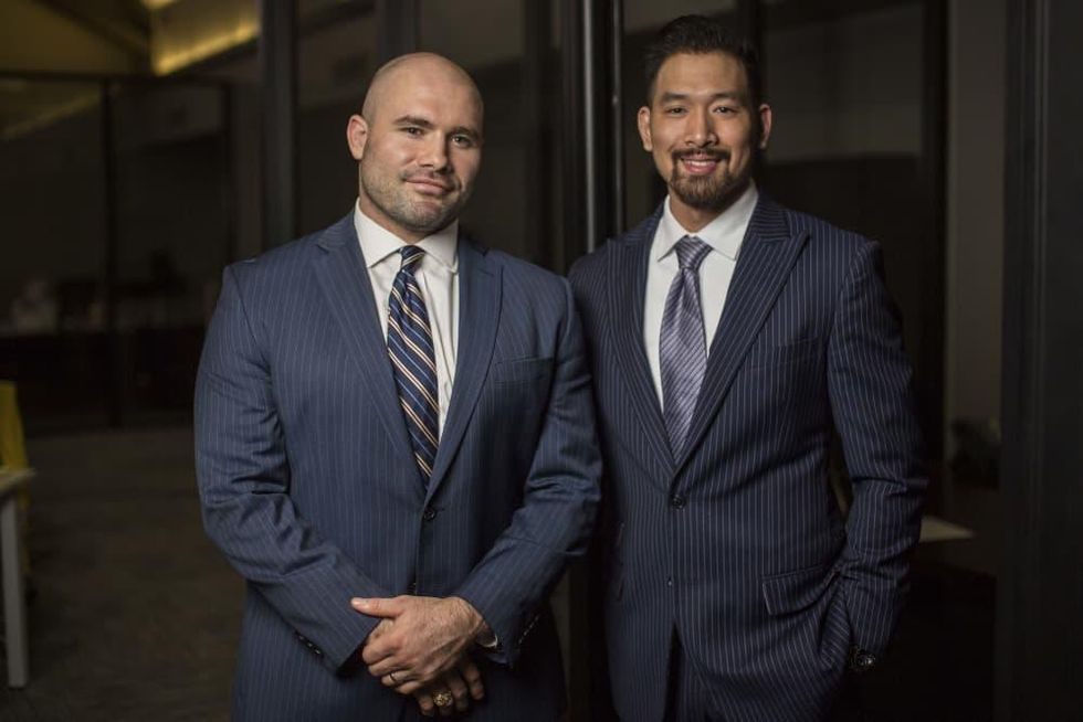 Attorneys Anthony Pusch and Chi Nguyen