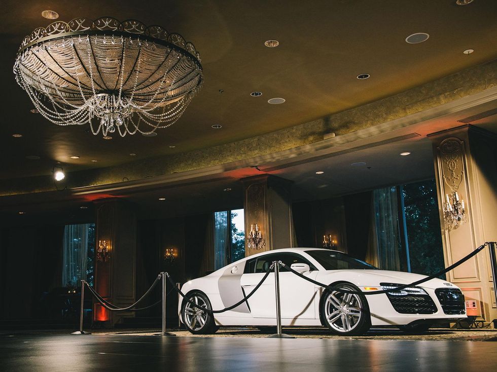 Audi R8 at the Fashion Houston Launch Party October 2013