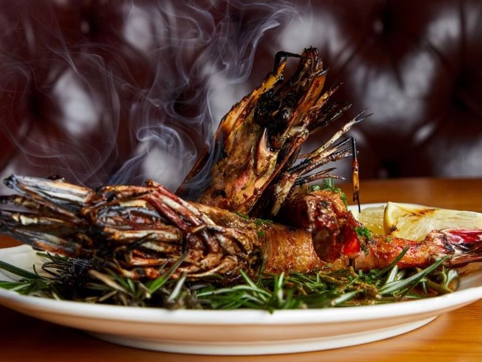 Augustine's barbecue shrimp