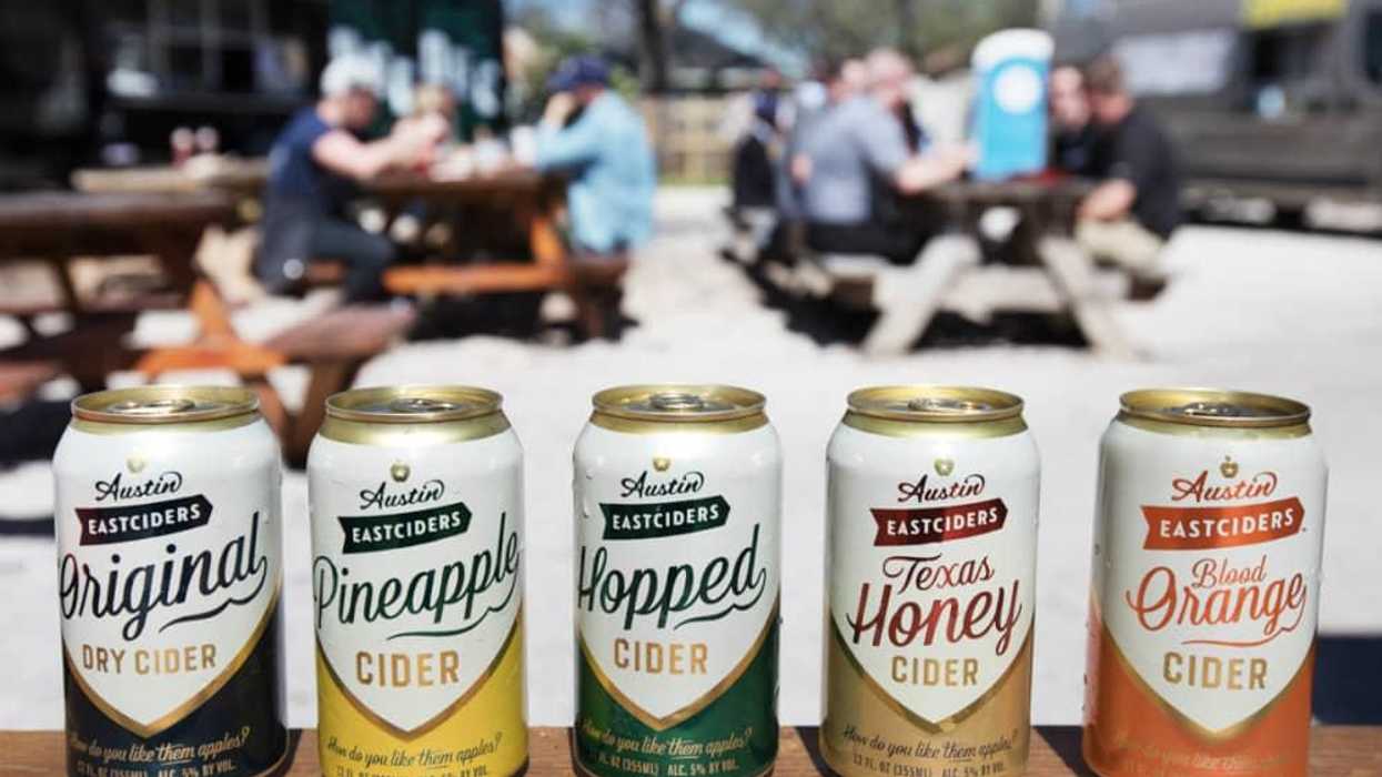 Austin Eastciders cans