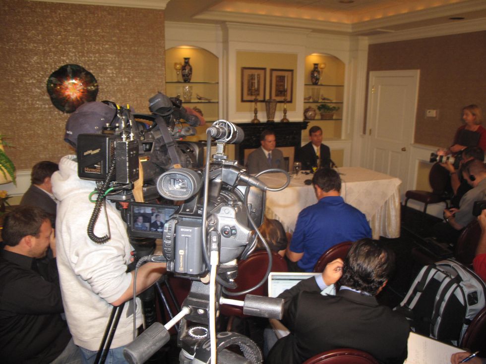 Austin Photo: News_John Flood_Tavo Hellmund_Nov 2011_press conference 2