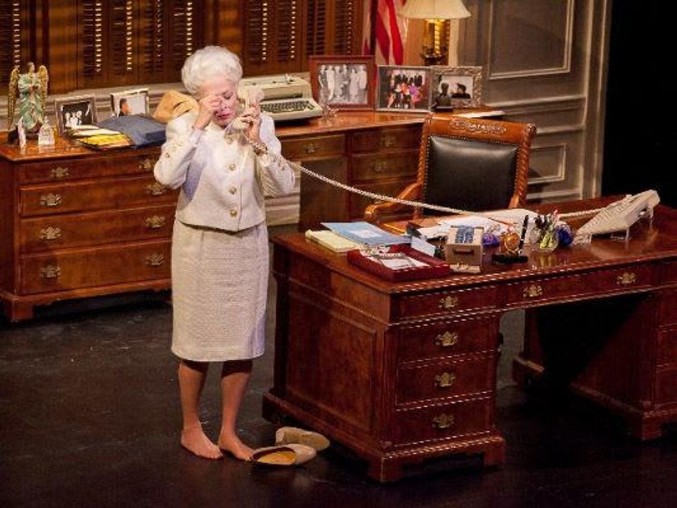 Austin Photo Set: News_Kevin_Holland Taylor_Ann Richards_jan 2012_desk