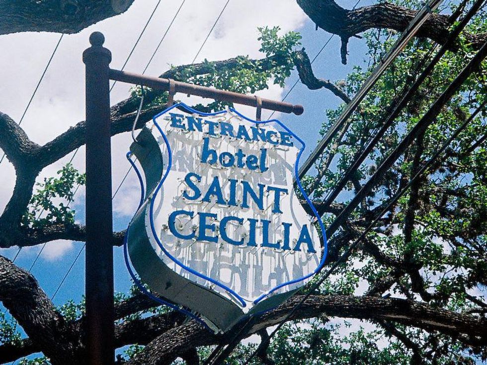 Austin Photo Set: Ramona Flume_St Cecilia_july 2011_sign